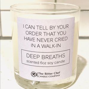 6oz Soy Candle for Restaurant Workers